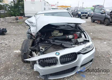 2014 BMW 335 xDrive из США, поврежденный, VIN WBA3B9G57ENR90990